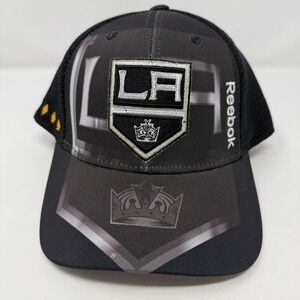 Los Angeles Kings Hat Cap Snap Back Mens One Size Black NHL Hockey Reebok